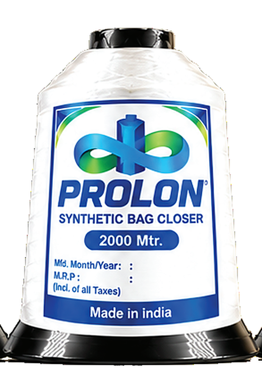 PROLON synthetic bag closer thread cone, 2000 metres